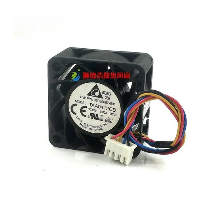 L Ventilador de enfriamiento de alto nivel THA0412AD 12V 0.6A 40*40*20mm