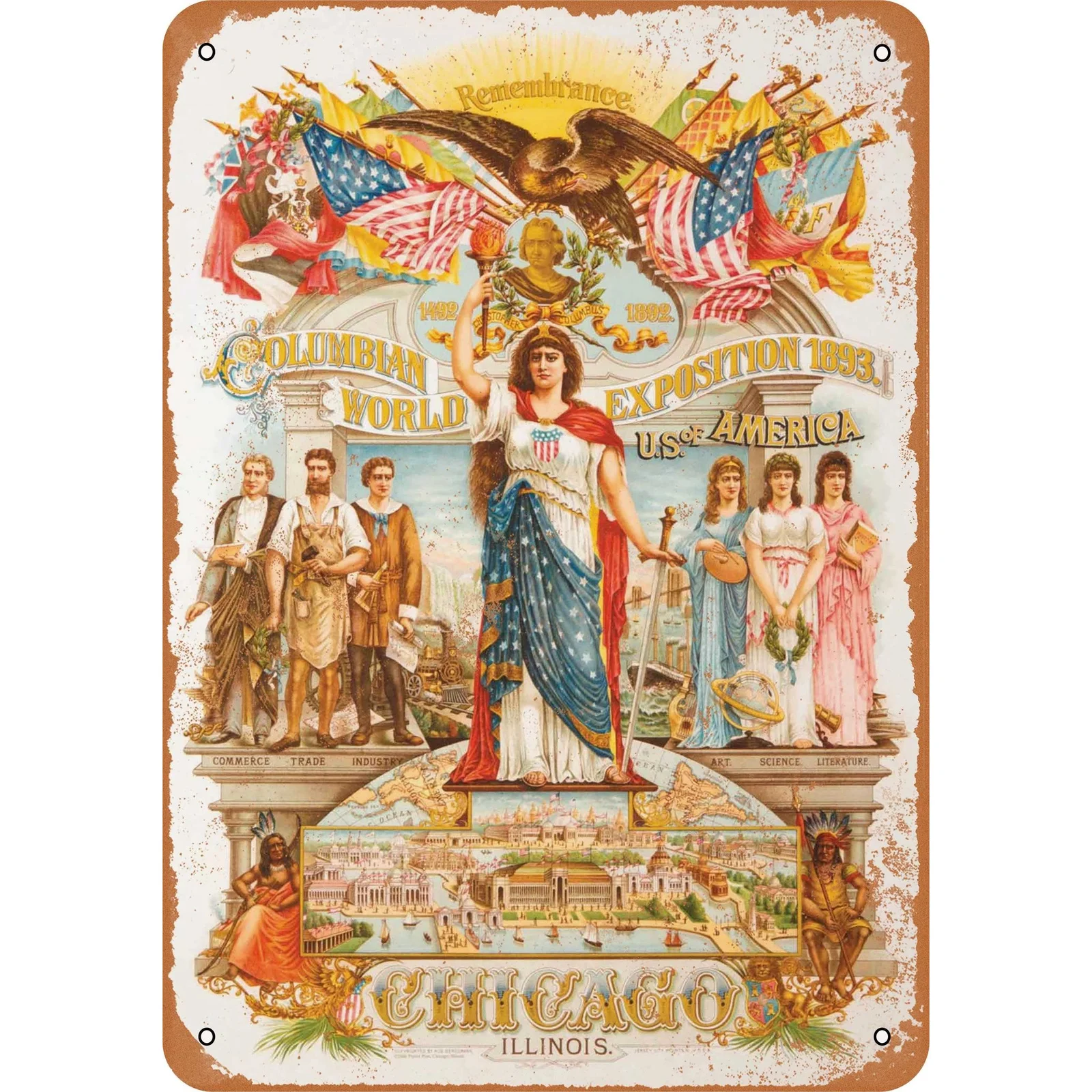 Panneau MéTallique … - image