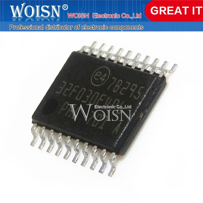 

10PCS STM32F030F4P6 STM32F030 TSSOP-20