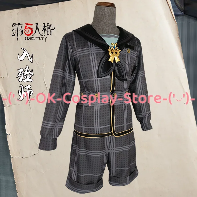 Game Identity V Embalmer Aesop Carl Cosplay Costume Blind Area Skin Cosplay Outfits Party Suit Halloween Uniforms Anime Clothing