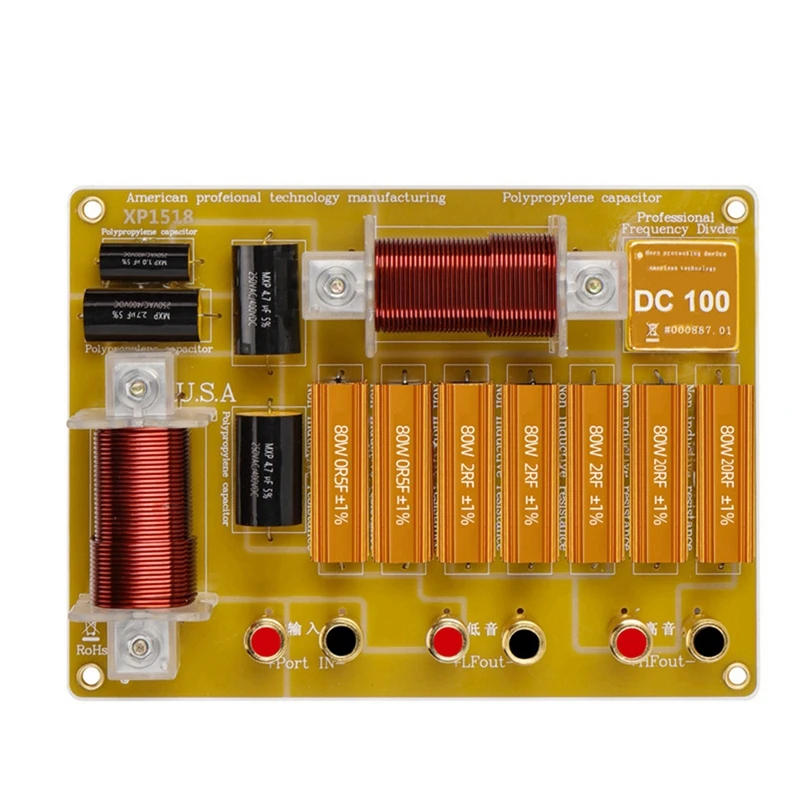 Dzielnik audio Głośnik sceniczny Dwukierunkowa częstotliwość Pojedynczy głośnik wysokiego i niskiego basu KTV o dużej mocy 15/18 cala