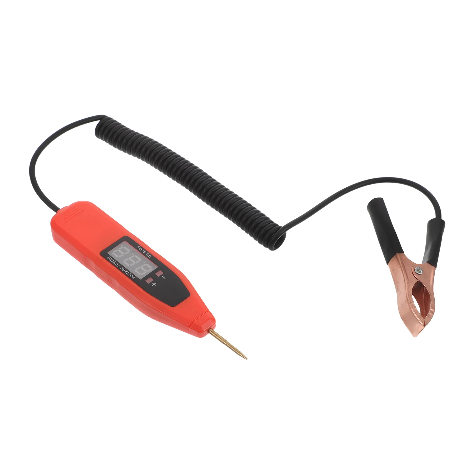

Automobile Circuit Test Pen Voltage Tester Electrical Tool Car Fuse Checker Bidirectional Inspection Probe with Flashlight