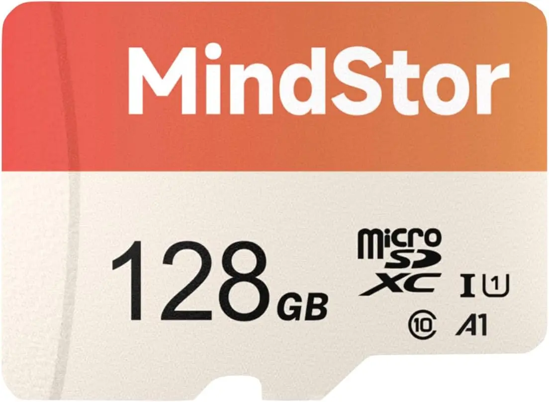 

Карта памяти Micro SDXC 128 ГБ, скорость чтения 90 МБ/с, U1 A1 для камер видеонаблюдения и видеорегистраторов, поддерживает циклическую запись HD-видео.