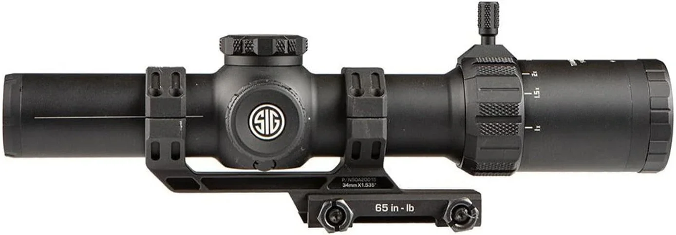 

Shockproof Waterproof Fogproof Rifle Scope with Illuminated MSR BDC-10 Reticle - Lens Covers & Cantilever Mount Included