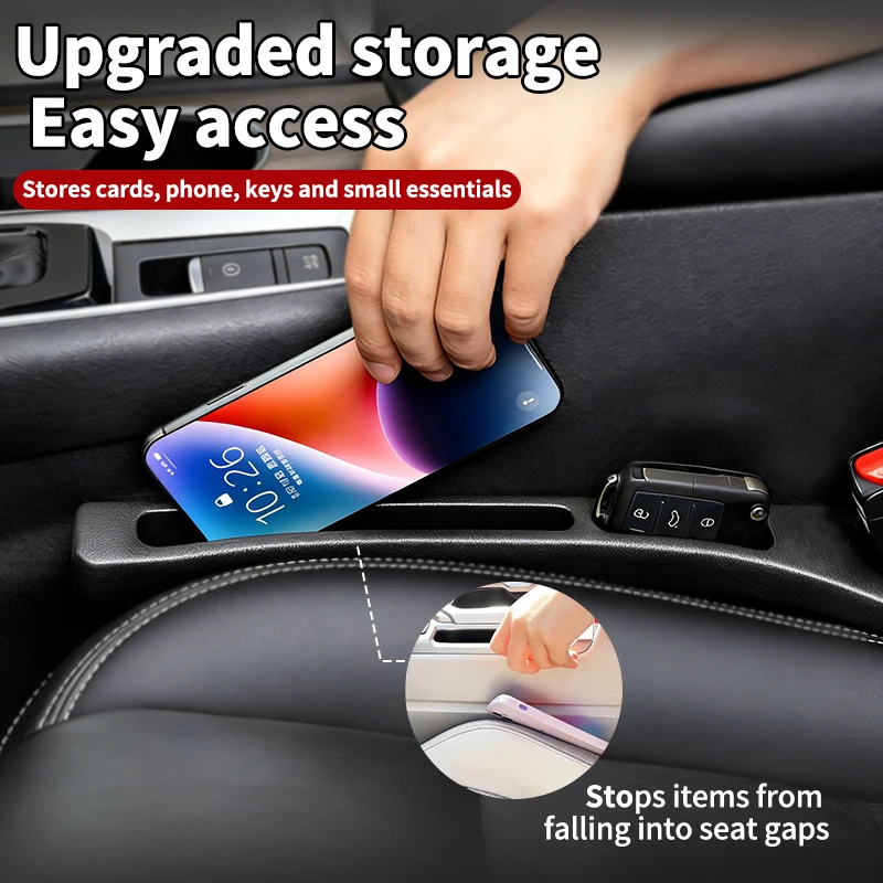 Picture 3: Auto seat leak proof strip Dodge Durango，Car Front Driver & Passenger Seat Crevice Storage Organizer Strip