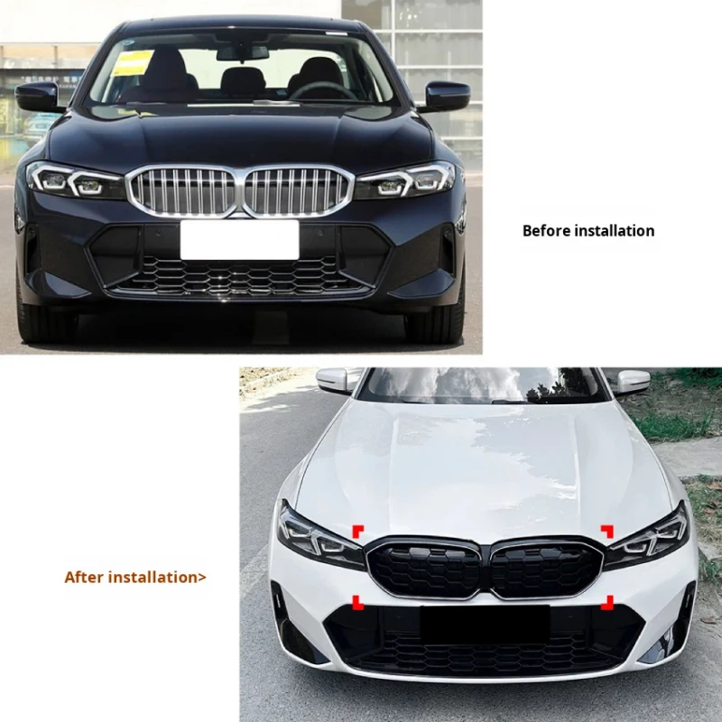 

New Fit for 3 Series G20 G21 G28 2023+ Starry Sky Illuminated Grille Modification ABS Material Automotive Exterior Parts