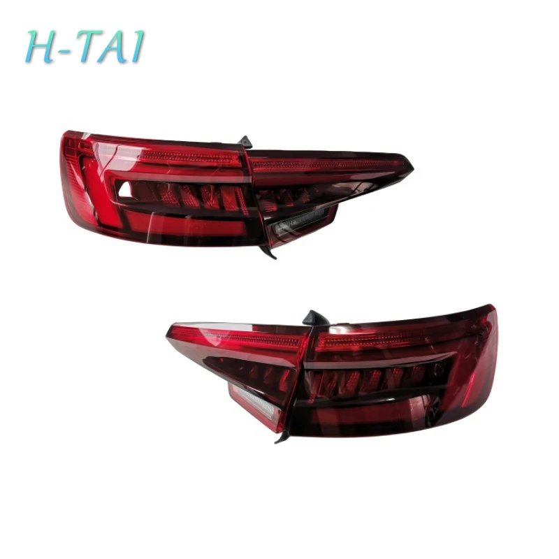 pair Taillight Assembly LED Dynamic Tail Light For 2016 - 2019 Audi A4L brake light backup light Reverse lights, parking turn