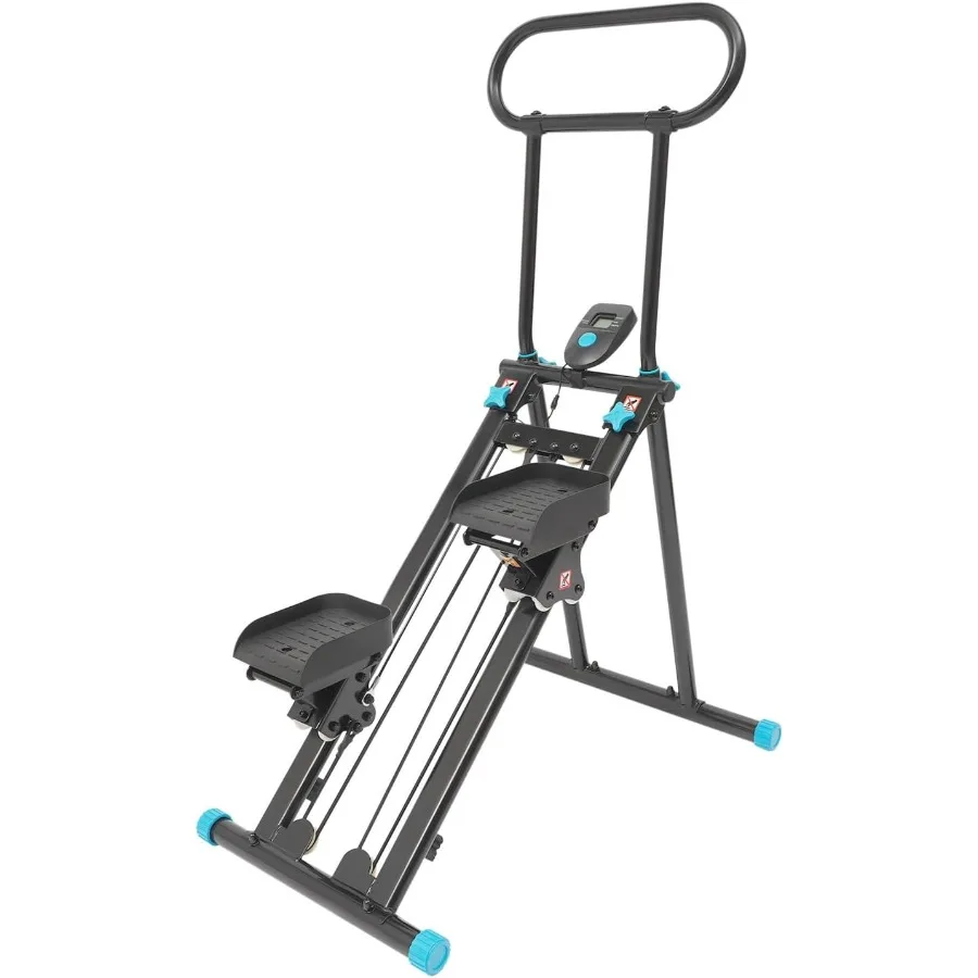 Escalera paso a paso para gimnasio en casa, escalador Vertical plegable, máquina escaladora Vertical para entrenamiento de cuerpo completo
