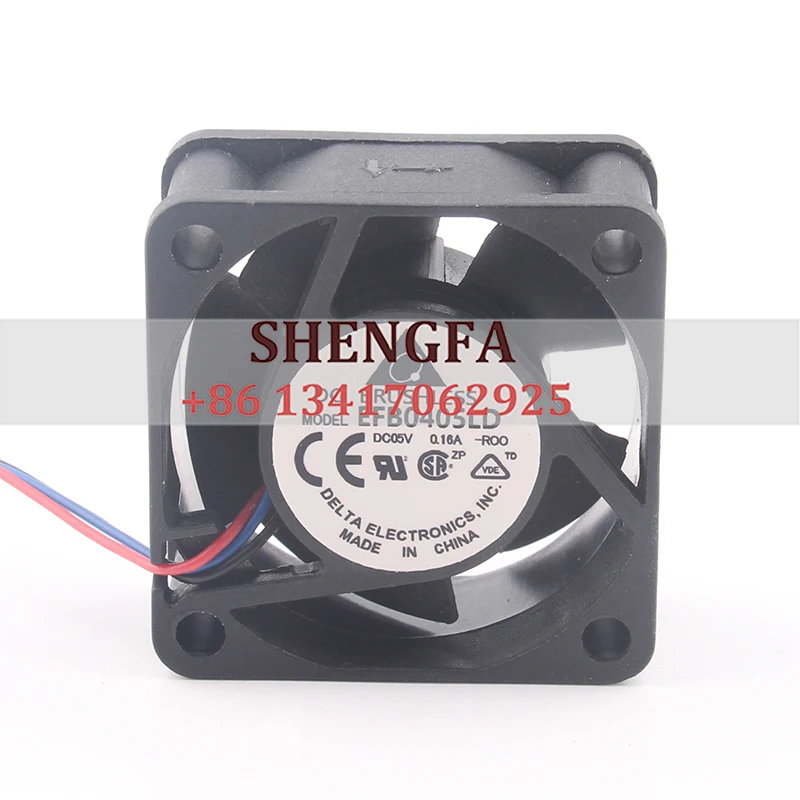 

EFB0405LD-ROO Delta 12V 24V 48V DC 5V 0.16A AC EC 4020 40X40X20MM 4CM Ball Bearing Frequency Converter Power Supply Cooling Fan