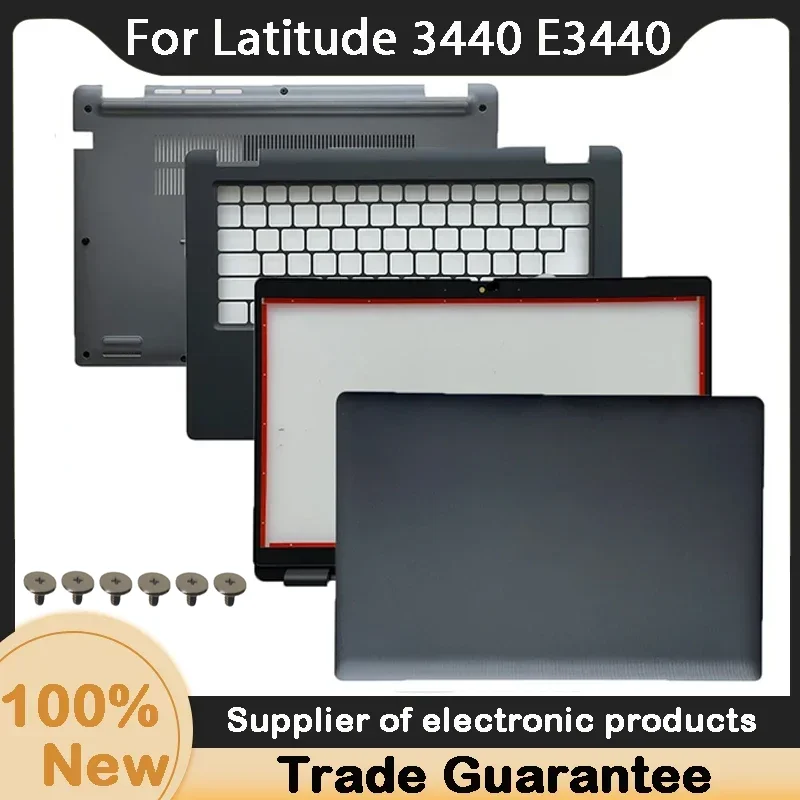 New For Dell Latitude 3440 E3440 LCD Back Cover/ Front Bezel /Upper Case Palmrest /Bottom Base 0WXWWM 0JW78G 067FN7