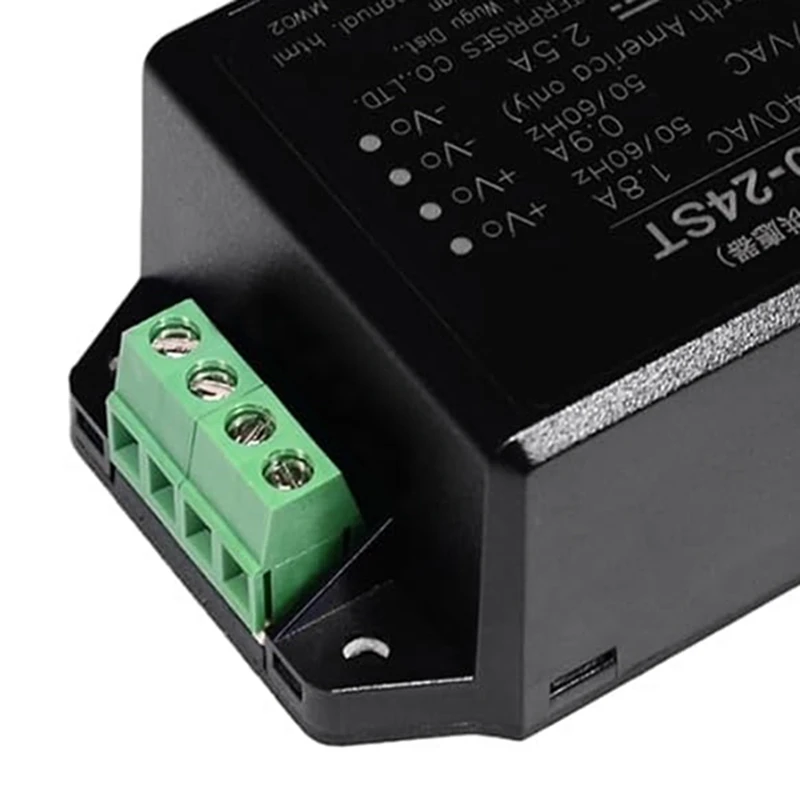 전원 공급 장치 모듈 IRM-60-24ST 나사 터미널 유형 AC-DC 전원 공급 장치 드라이버 컨버터 변압기, 60W, 24V, 1.25A