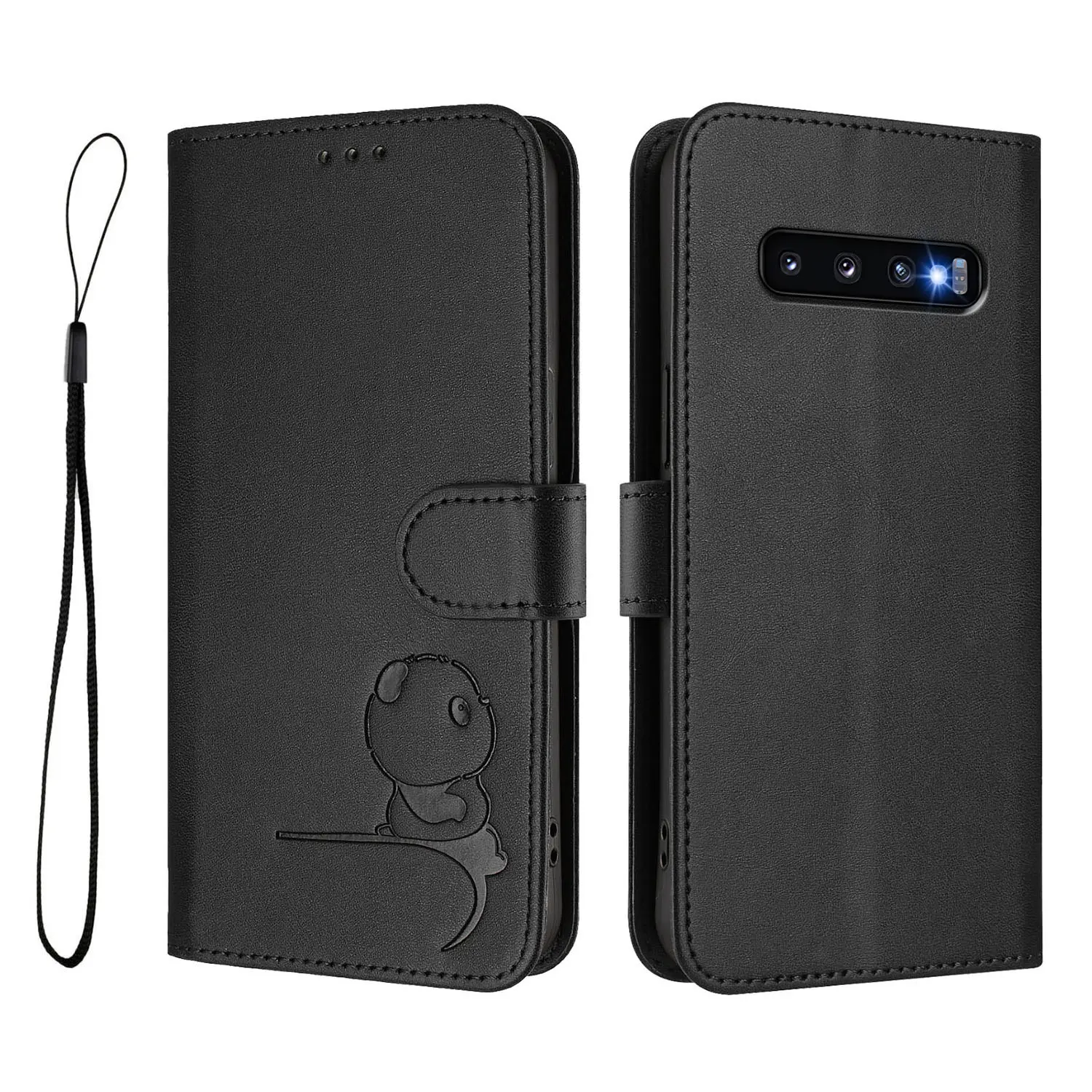 Flip Leather Wallet Case For Samsung Galaxy S10e S10 Plus S1