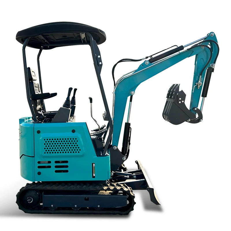 Customized China Factory Direct Mini Digger for Farm Garden Use High Quality Roof Excavator with 1-Year Warranty