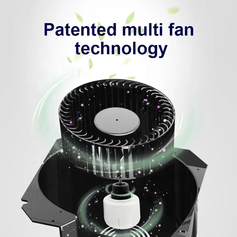 Purificadores de aire inteligentes para el hogar oem con filtro purificador de aire portátil con filtro de carbón activado hepa de 7 etapas