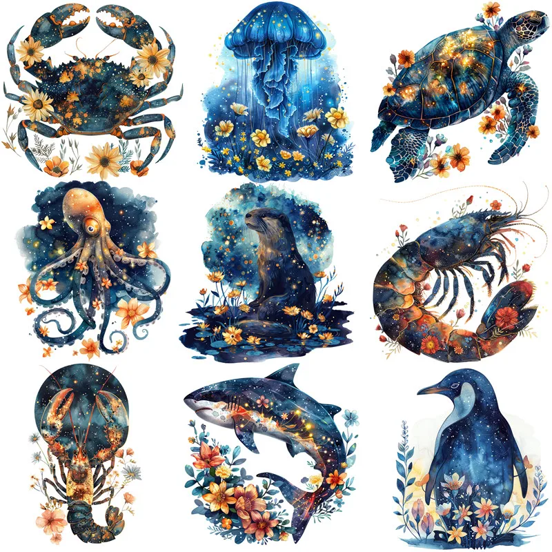 Sternenhimmel Marine Organismen Aufkleber Handwerk und Scrapbooking Aufkleber Kinderspielzeug Buch Dekorative Aufkleber DIY Briefpapier