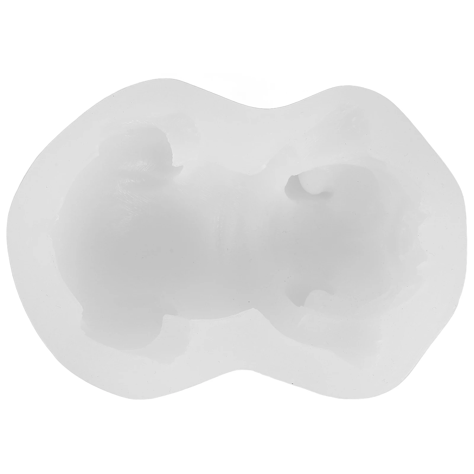 

Bulldog Mousse Mold Round Silicone Mould Paw Cute Baking Cookie White Cakesicle Molds for Handicrafts Forms