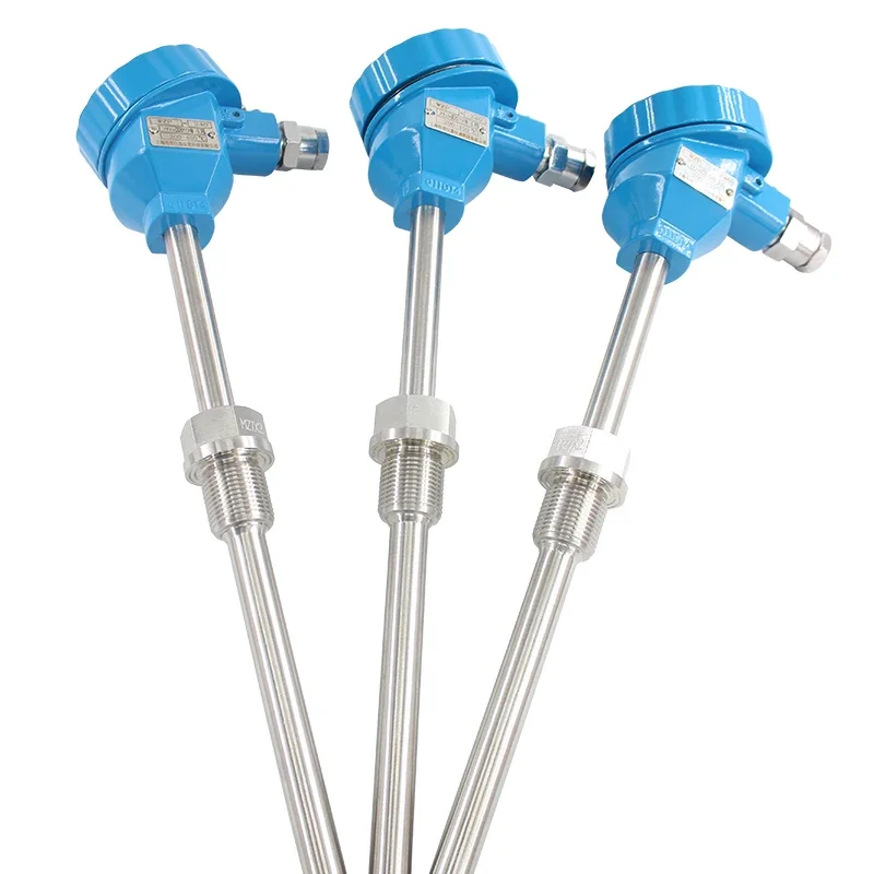 Explosion-proof thermal resistance thermometer pt100 temperature K type thermocouple, temperature transmitter 4-20ma