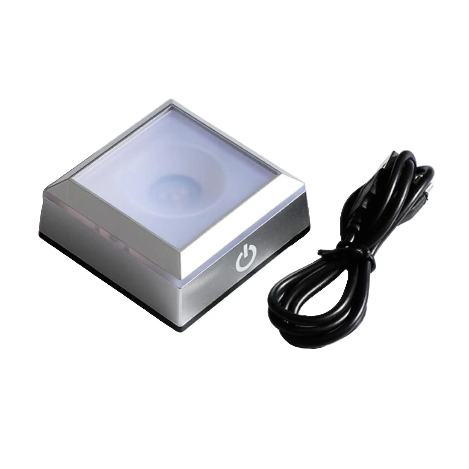 

Display Night Light USB Powered Round LED Base RGB Lighting Stand for Home Decorative Room Setup
