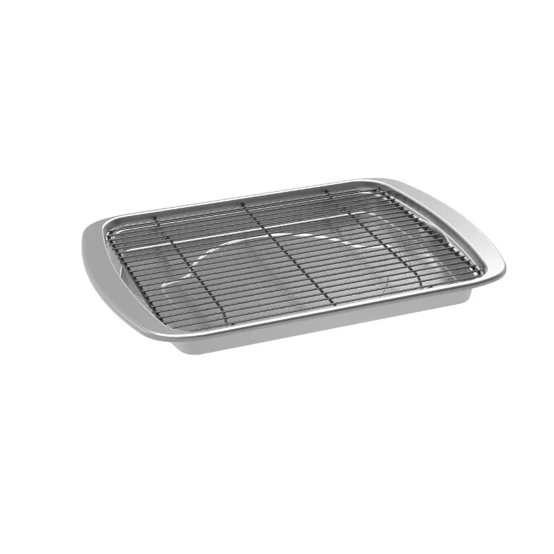 

13" x 17" Aluminum Oven Bacon Baking Pan with Nesting Crisping Rack