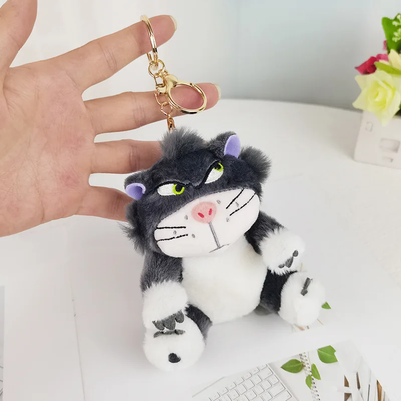 12cm 4 Farben Niedlicher Lucifer Rucksack Plüsch-Schlüsselanhänger Puppe Kawaii Taschenanhänger Plüsch-Stofftier Geburtstagsgeschenk für – Detail 7