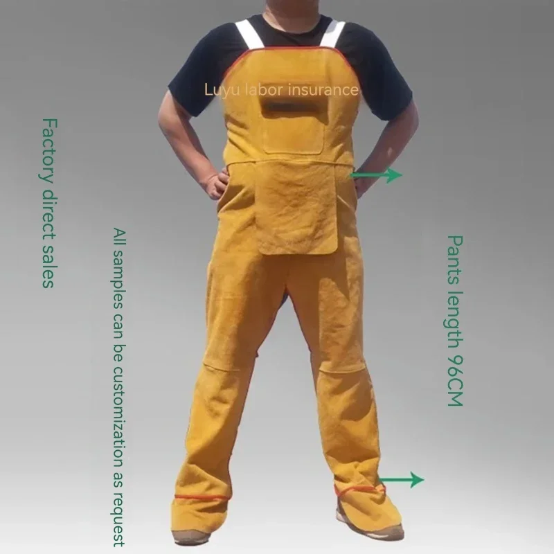 

Upgrade Electric Cowhide Welding, Fireproof Flower, Wear-resistant And Heat-resistant Welding Suit, Reverse Penetration Welding