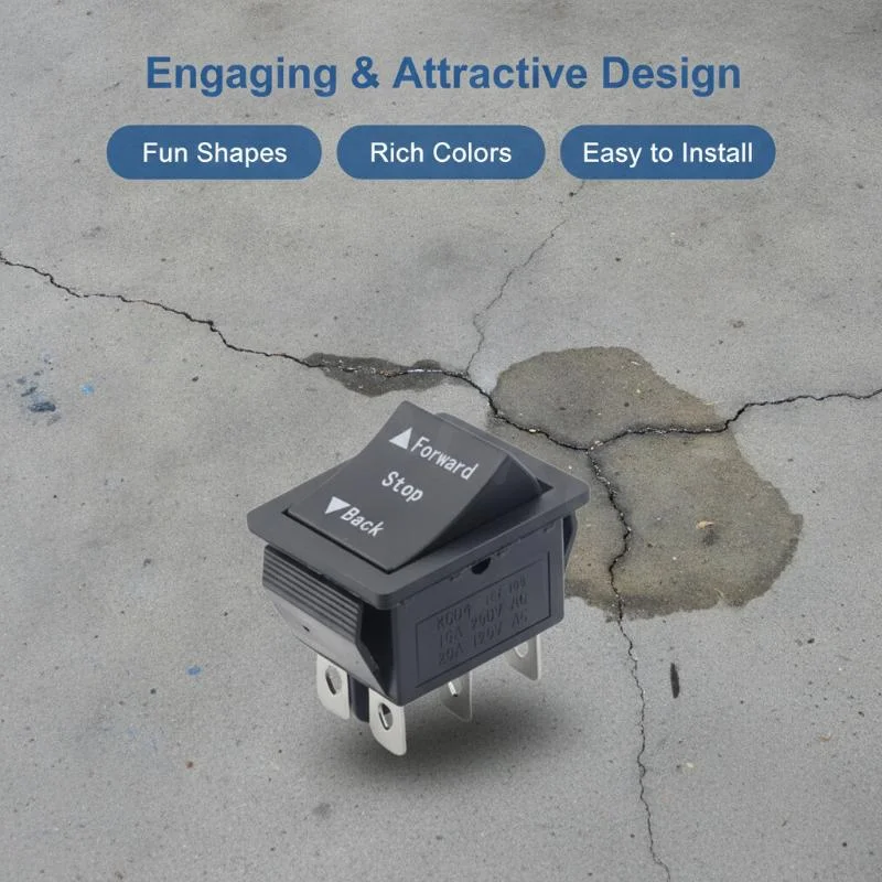 Forward Reverse Switch Universal Fit Spare Part Compatible with Toddler Electric Ride On Toy Vehicle