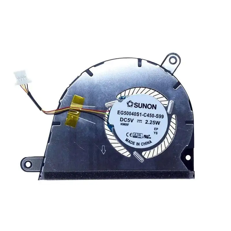 

WO. Replacement CPU Cooling Fan for Yoga 2 13 Yoga 2 Laptop DC5V 2.25W EG50040S1-C450-S99 DC28000E4S0 DC28000E4P0
