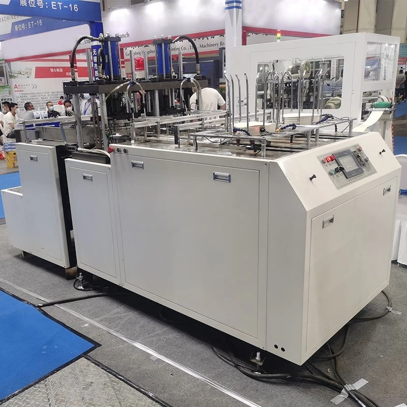 CE Certification Automatic Disposable Paper Plate Forming Machine for Food Dishes