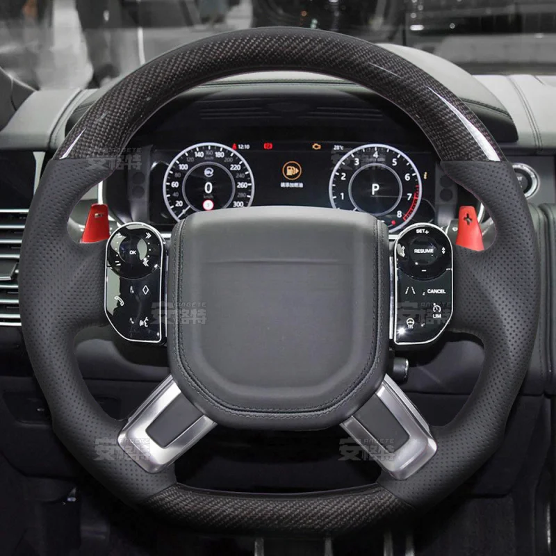 For Range Rover Executive Edition (2014-2020) Carbon Fiber Steering Wheel (Modified Part)