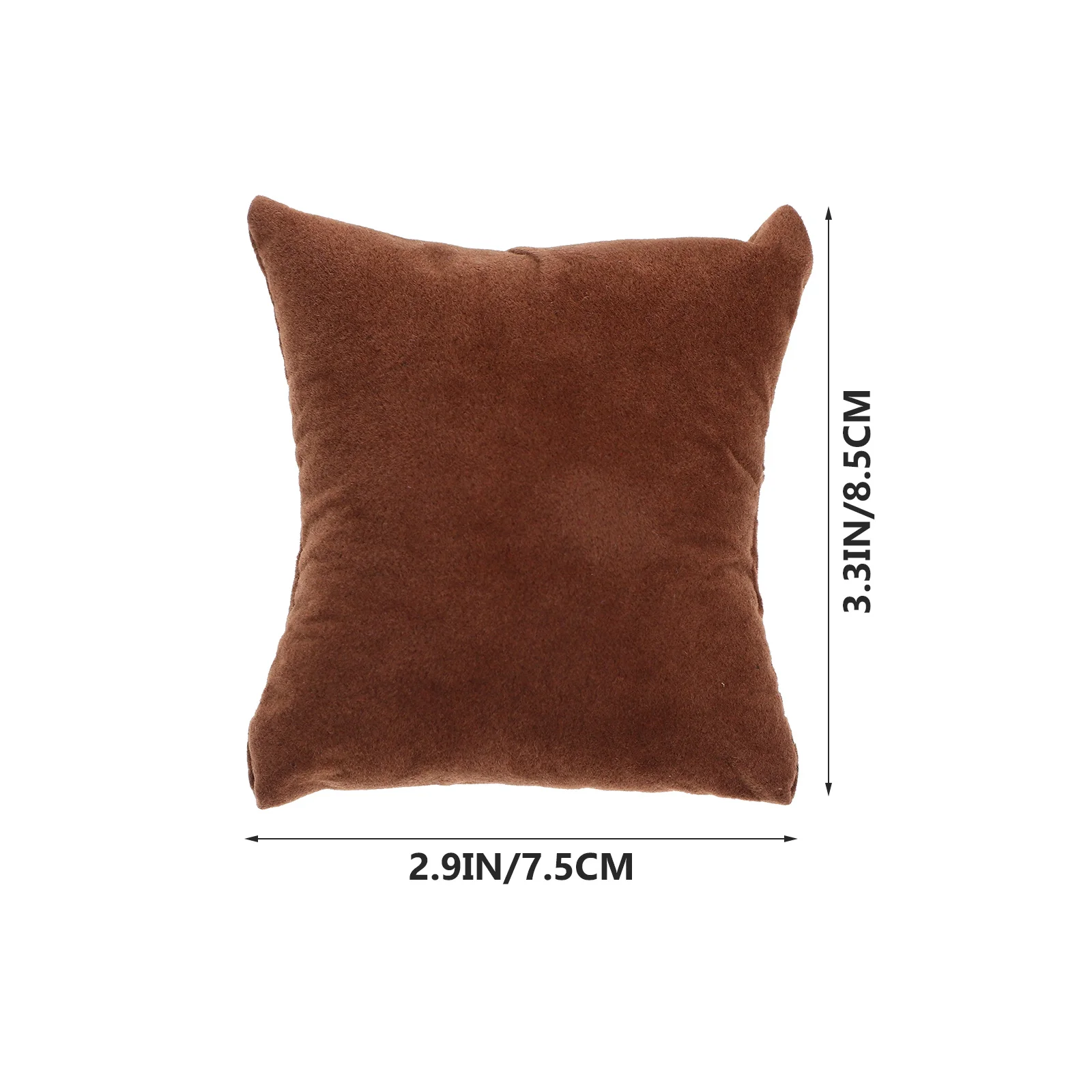 

10 шт., подушка для часов с ворсом, ювелирная подушка для часов, браслет, подушка, вкладыш, торговое шоу, домашний органайзер для ювелирных изделий