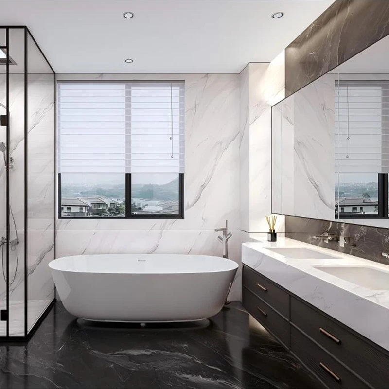 فيلا حديثة مجموعة كاملة من الأثاث تصميم داخلي مخصص وديكور غرفة المعيشة والمطبخ وغرفة النوم والحمام