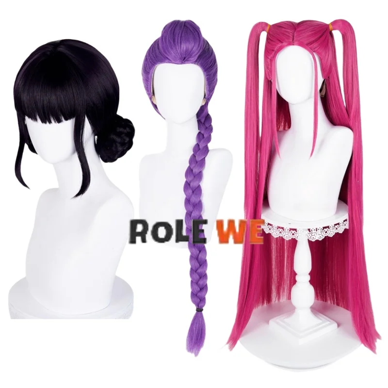 

Rumi Mira Zoey Cosplay Wig Movie Cosplay Women Rumi Long Hair Demon Rumi Zoey Mira Wig