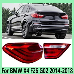 For BMW X4 F26 G02 2014-2017 2018 Auto Parts Rear Tail Light Assembly Turn Signal Brake Warning Light 63217331283 63217331279