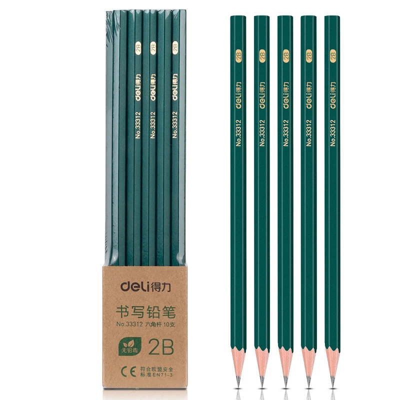 

Sketch Pencil HB 2B Beginners Drawing Carbon Pencil Non-toxic Professional Painting Pupil Children Students Exam Dedicated Tools