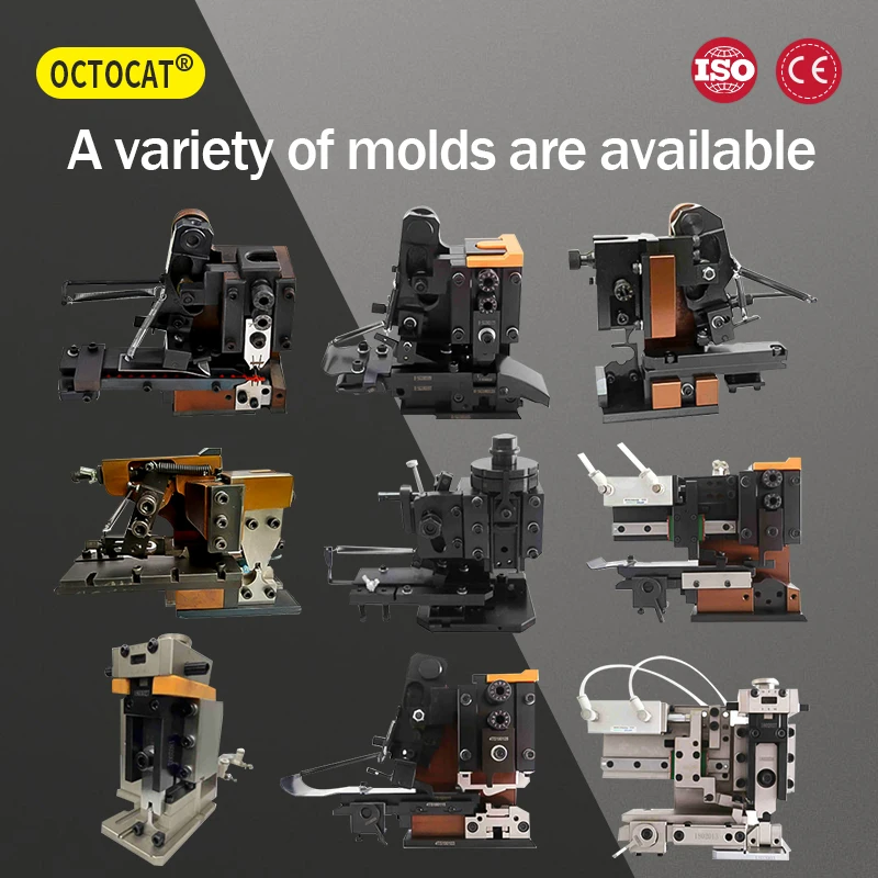 

OCTOCAT OTP European Horizontal mold machine mould for various terminal blocks for wire Crimping machine Accessories 40mm stroke