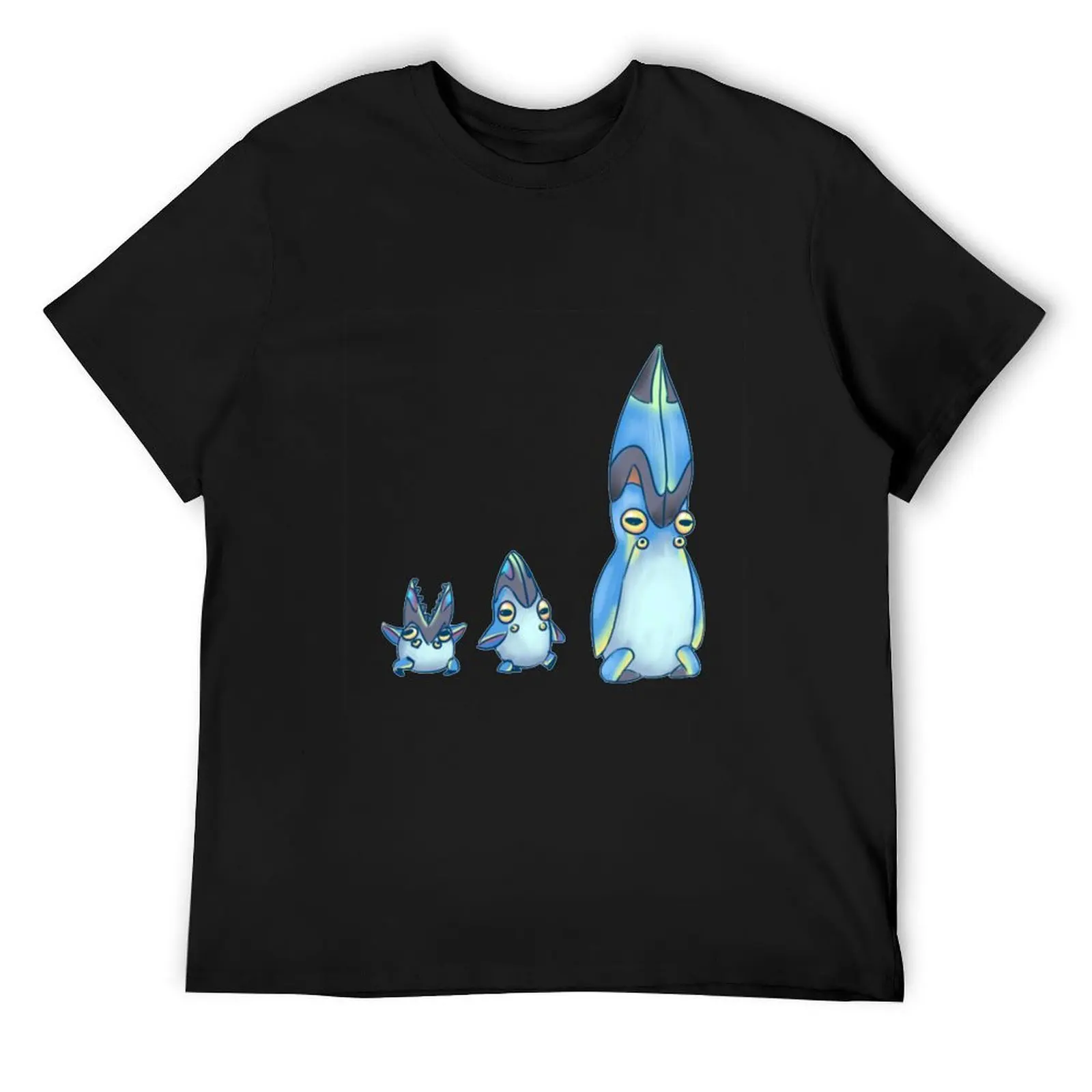 

Subnautica Below Zero Penglings & Pengwings T-Shirt vintage clothes tops clothes plain t shirts men