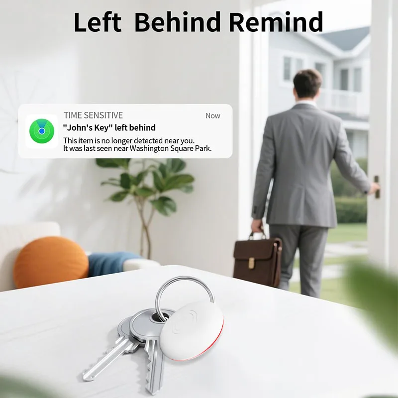 جهاز تعقب مضاد للضياع لنظام iOS Find My APP Tracker يعمل مع Apple Find My Air Tag Locator Finder keys حقيبة محفظة العلامة الذكية #2