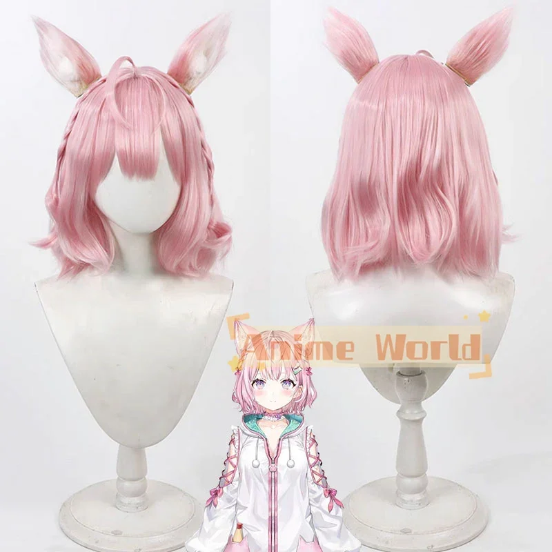 Hololive Virtual YouTuber Hakui Koyori Third Costume Cosplay Wig Synthetic Hair Halloween Christmas New Year Cos Wig