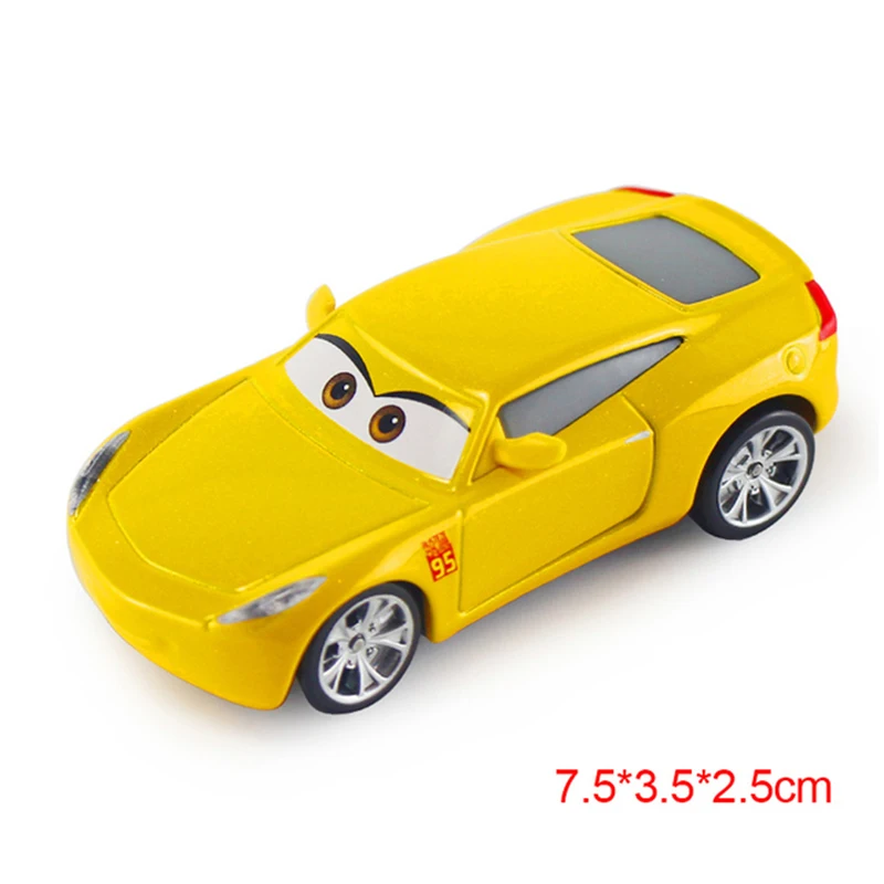 Disney Pixar Cars 3 2 Lightning McQueen Jackson Storm Ramirez Diecast Metal Car Model Vehicle Birthday Gift Toy For Kids Boy