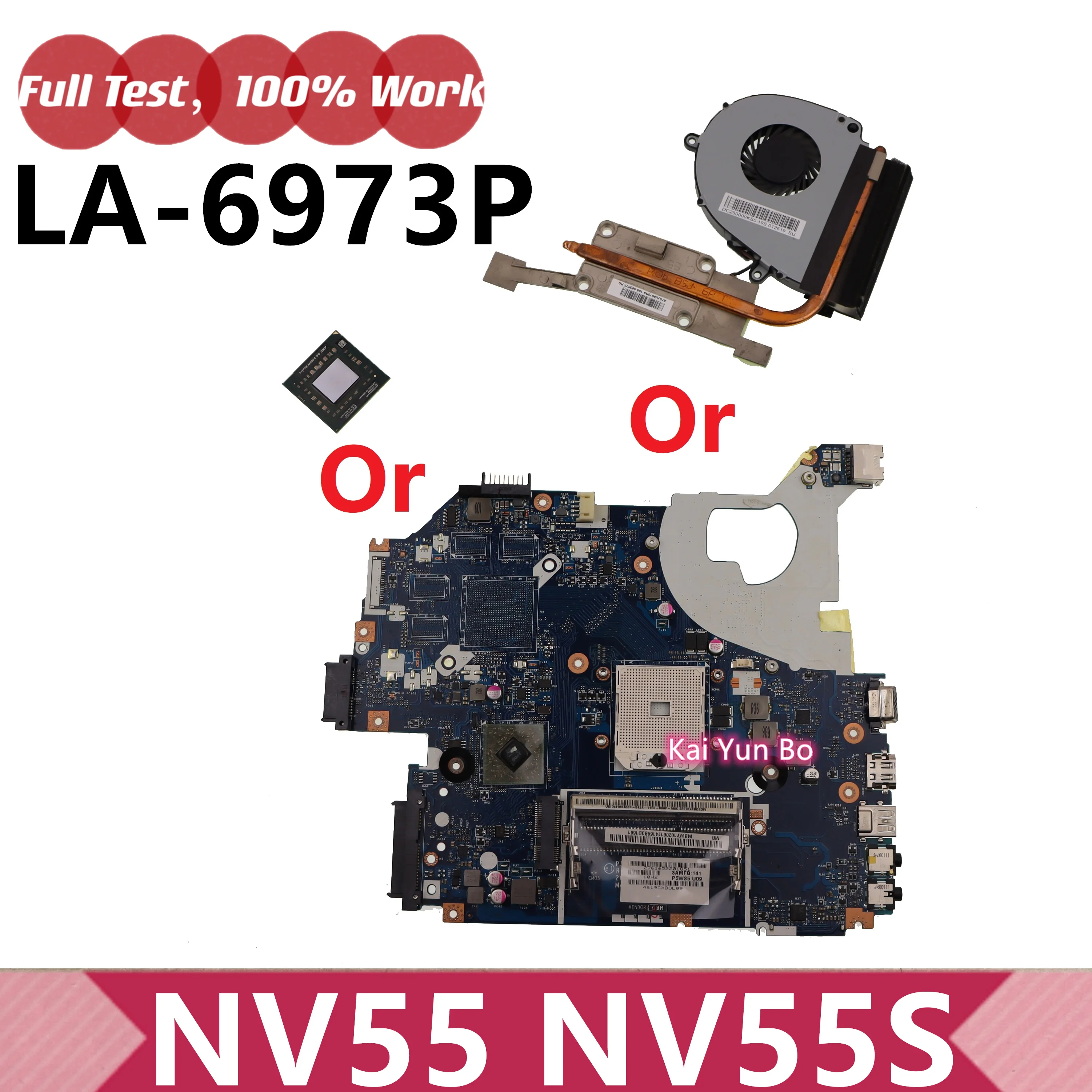 MBWY102001 MB.WY102.001 для ноутбука Acer шлюз NV55 NV55S NV55S02U материнская плата для ноутбука P5WS5