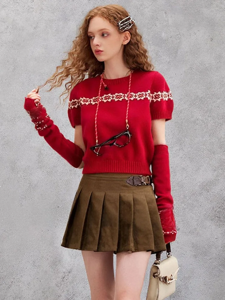 

Вязаный свитер Cisas Aosphere Ferris Island: Мягкий, уютный, с круглым вырезом, женский, зимний, новый, теплый, с длинными рукавами