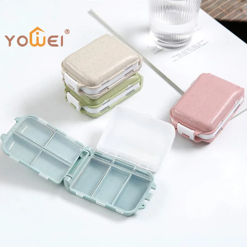 Latest Three-layer Folding Portable Mini Medicine Storage Box Large Capacity Dispensing Organizer