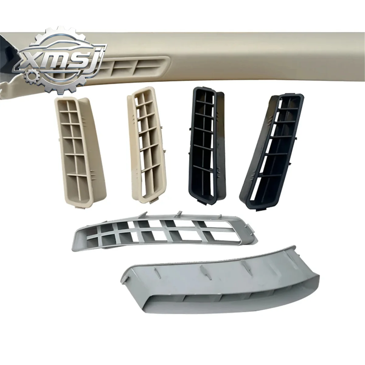 

A-pillar Panel Interior salida de aire parabrisas Pilar embellecedor Panel de salida de aire 5KD867233 para VW PQ Golf 6 GTI Gol