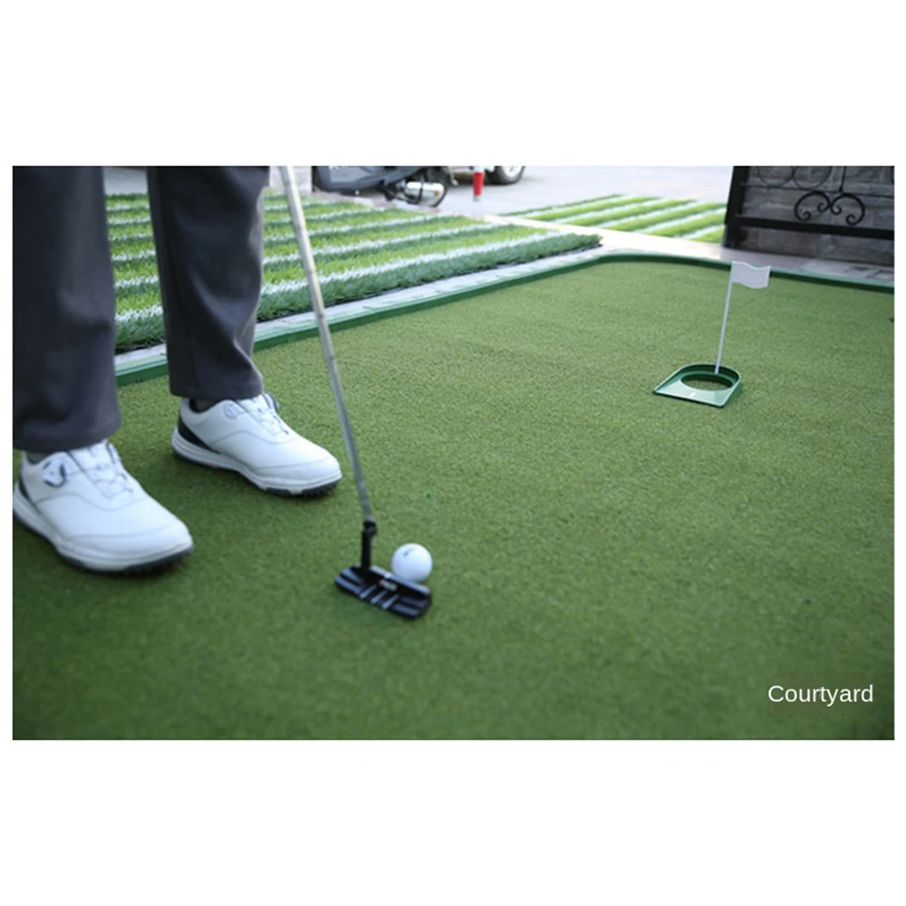 

PGM Чашка для гольфа с отверстием и пластика с флагом для тренировок в помещении и на открытом воздухе Офисная мини-отвертка для гольфа