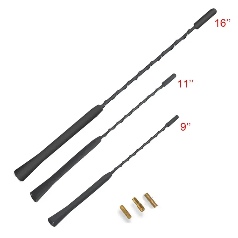 OLANGDA OLANGDA 9/11/16 дюймов универсальная автомобильная мачта на крышу кнут стерео радио FM/AM сигнал антенна усиленная антенна мачта кнут для VW BM OLANGDA OLANGDA 9/11/16 дюймов универсальная автомобильная мачта на крышу кнут стерео радио FM/AM сигнал антенна усиленная антенна мачта кнут для VW BM