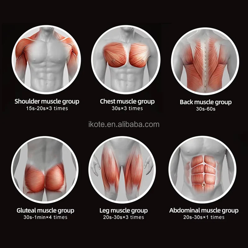 Tragbares neues Hochgeschwindigkeits-Vibrationsmassagegerät für die Ganzkörpermuskulatur, Nacken- und Schultermassagepistole