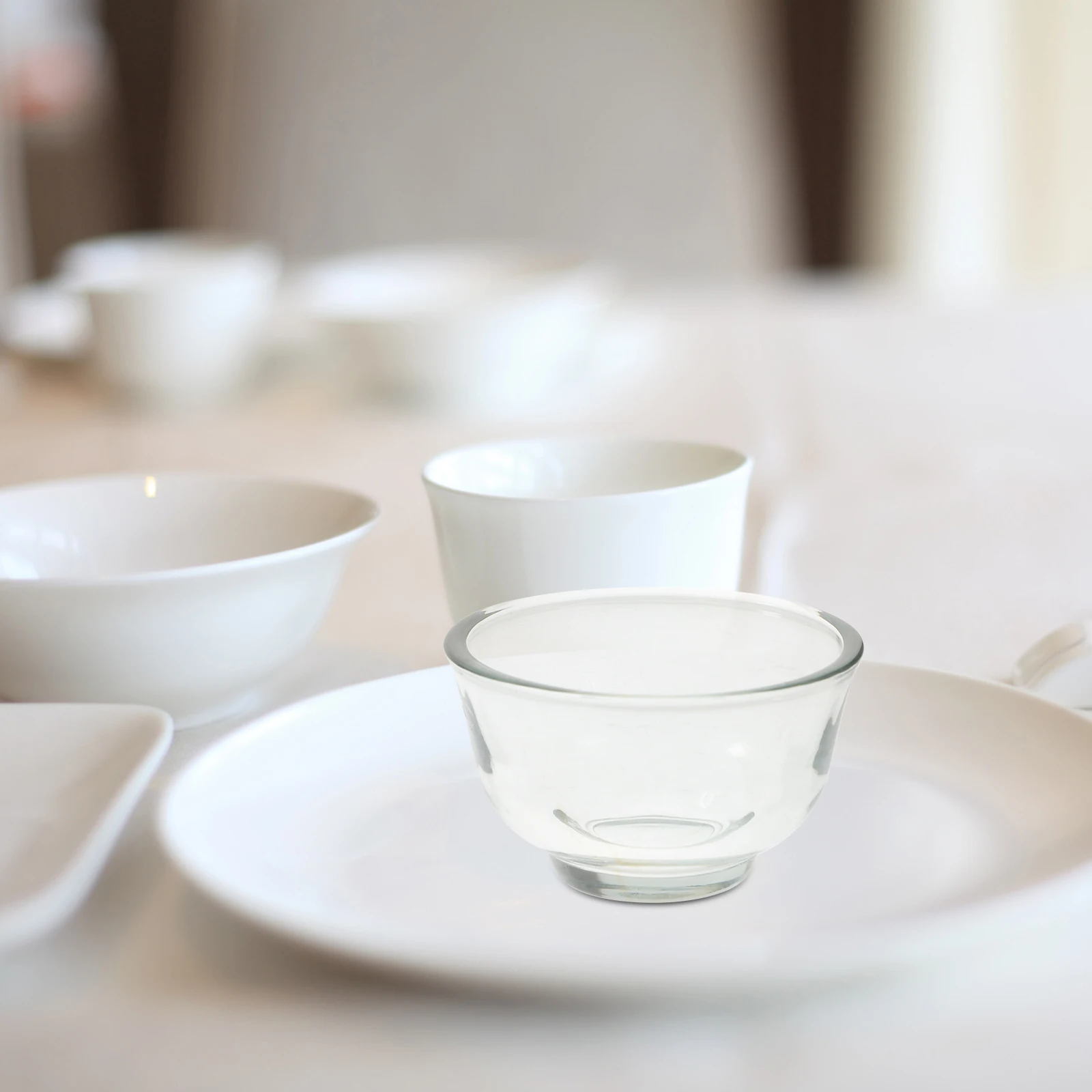 

5Pcs Glass Tea Cups High Quality High Borosilicate Glassware Elegant Design for Home Office Tea Time Essentials