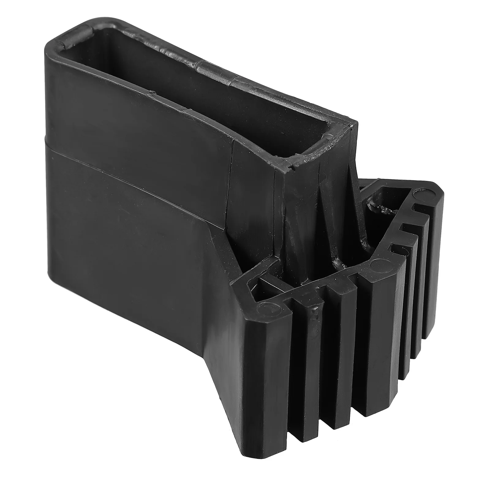 4 قطعة منصات المضادة للانزلاق المطاط سجادة ضد الإنزلاق للاستخدام الآمن اكسسوارات سلم كشط مقاومة سلم الملحقات الأسود