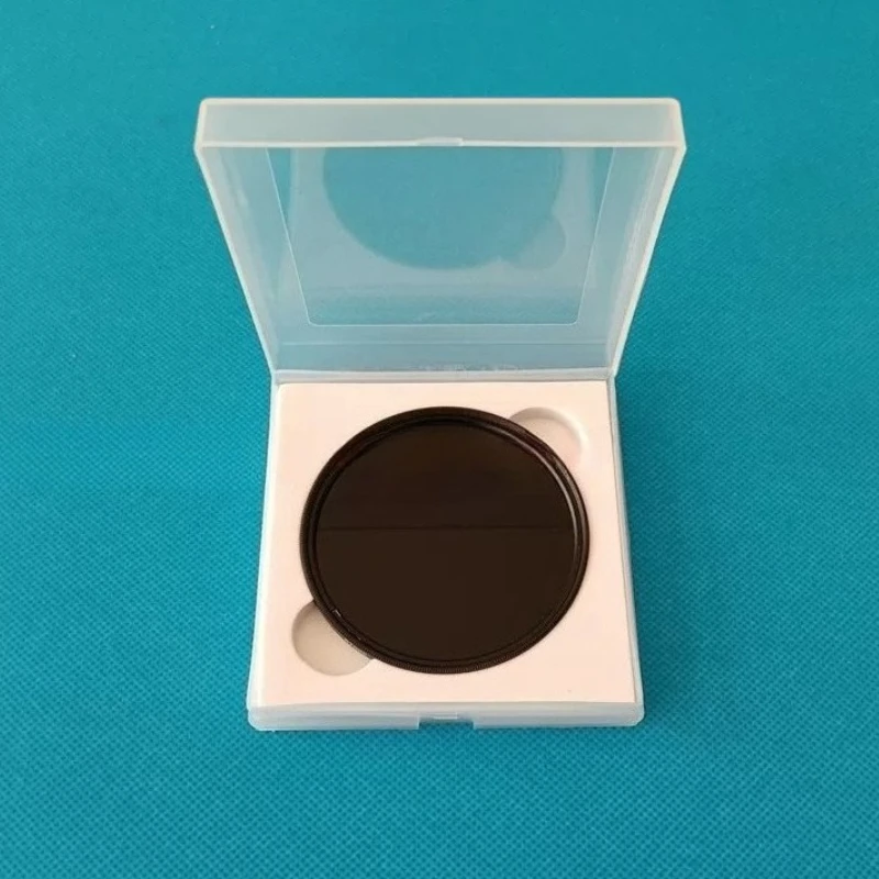 25-82mm 700nm Infrared-transmitting Filter Lens Dark Red Nearly Black Optical Glass Lenses