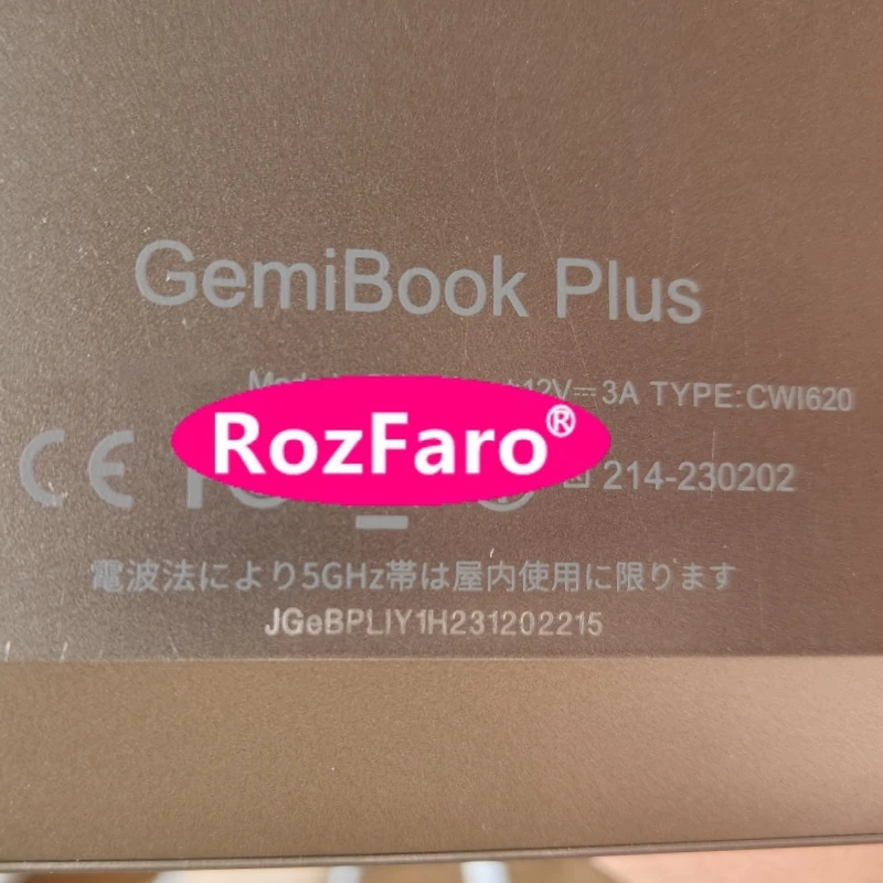 RozFaro 3976B7 647888 U3576127PV-2S1P Batteria del computer portatile 7.6V 38Wh 5000mAh Per Chuwi GemiBook Plus CWl620 15.6 "Notebook